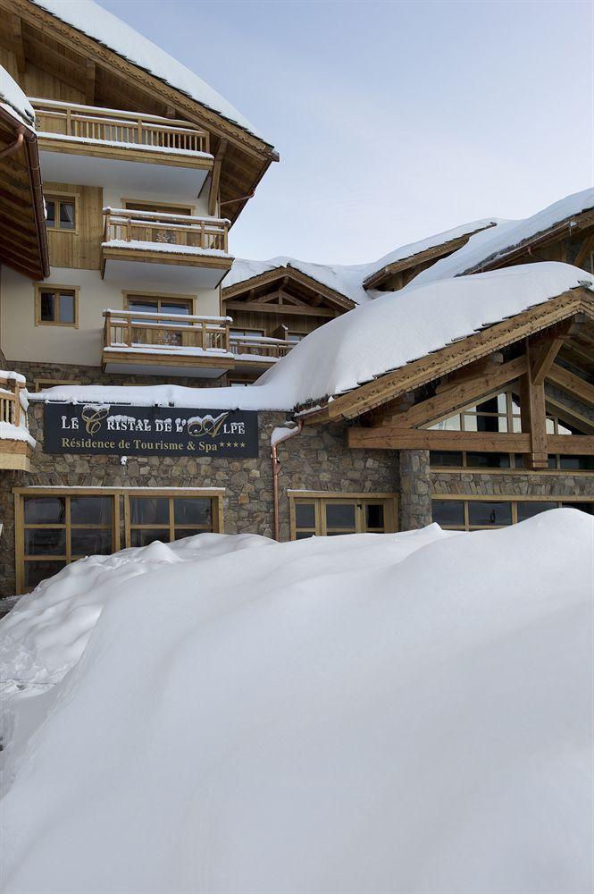 Cgh Residences & Spas Le Cristal De L'Alpe Alpe d'Huez Buitenkant foto