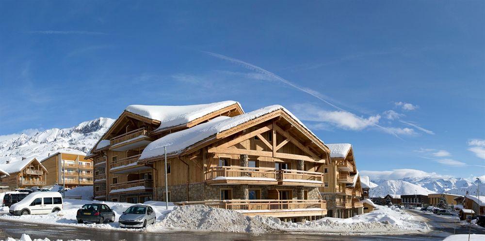 Cgh Residences & Spas Le Cristal De L'Alpe Alpe d'Huez Buitenkant foto