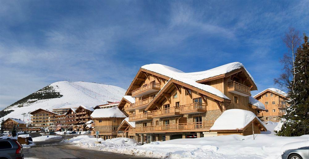 Cgh Residences & Spas Le Cristal De L'Alpe Alpe d'Huez Buitenkant foto