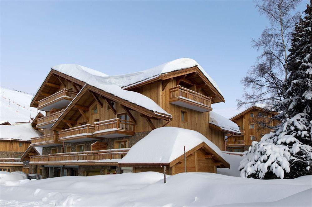 Cgh Residences & Spas Le Cristal De L'Alpe Alpe d'Huez Buitenkant foto
