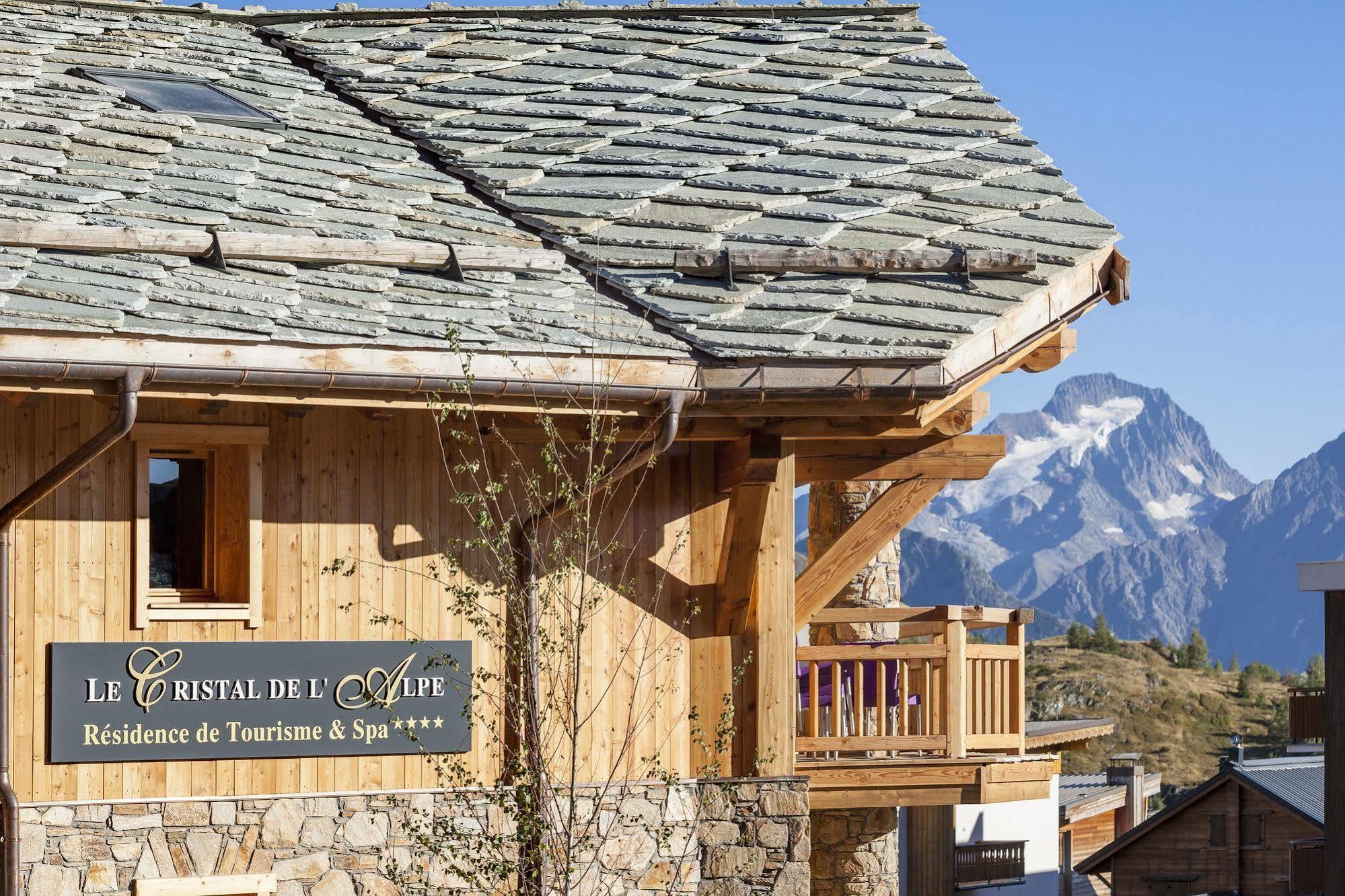 Cgh Residences & Spas Le Cristal De L'Alpe Alpe d'Huez Buitenkant foto