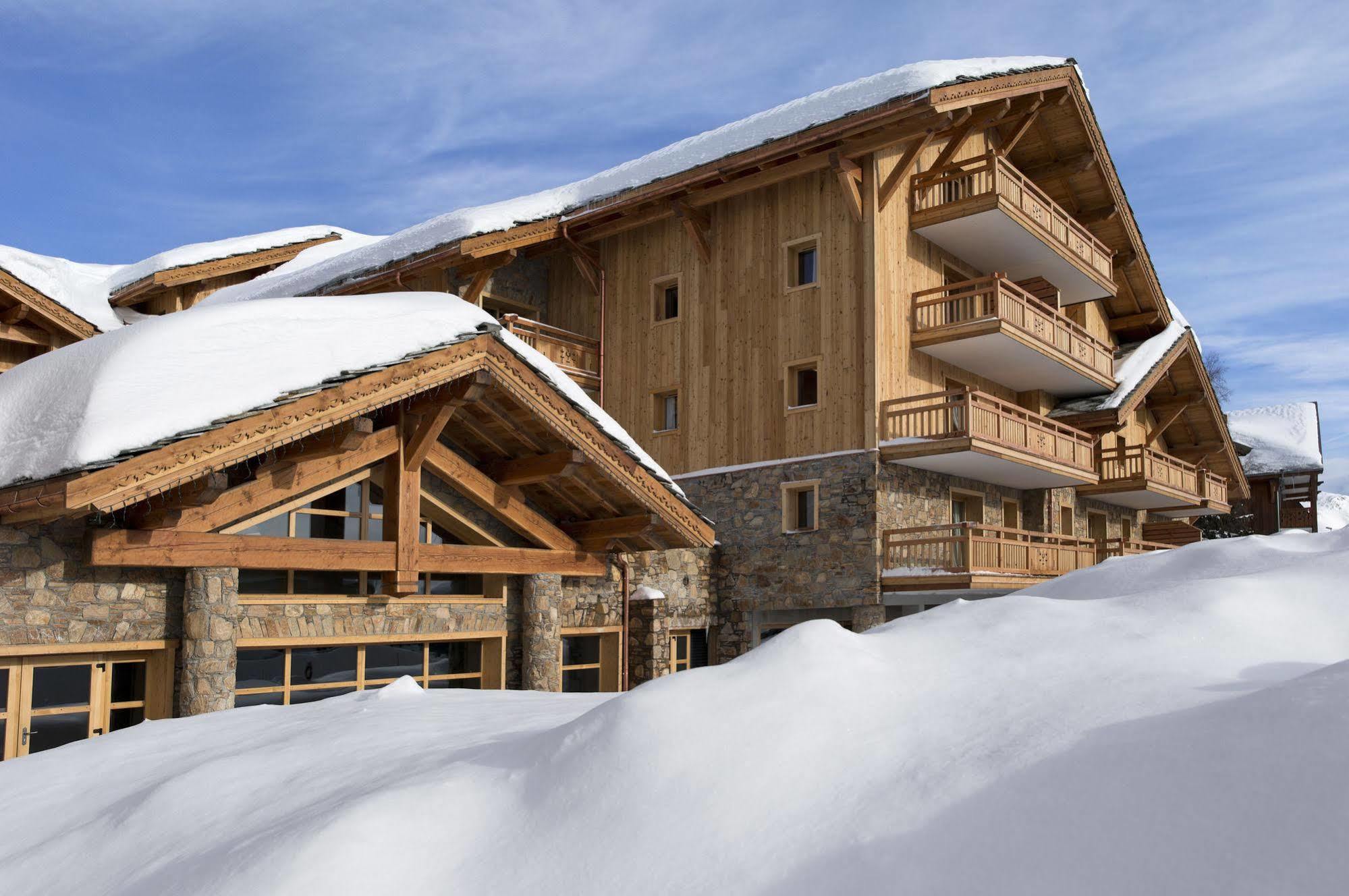 Cgh Residences & Spas Le Cristal De L'Alpe Alpe d'Huez Buitenkant foto