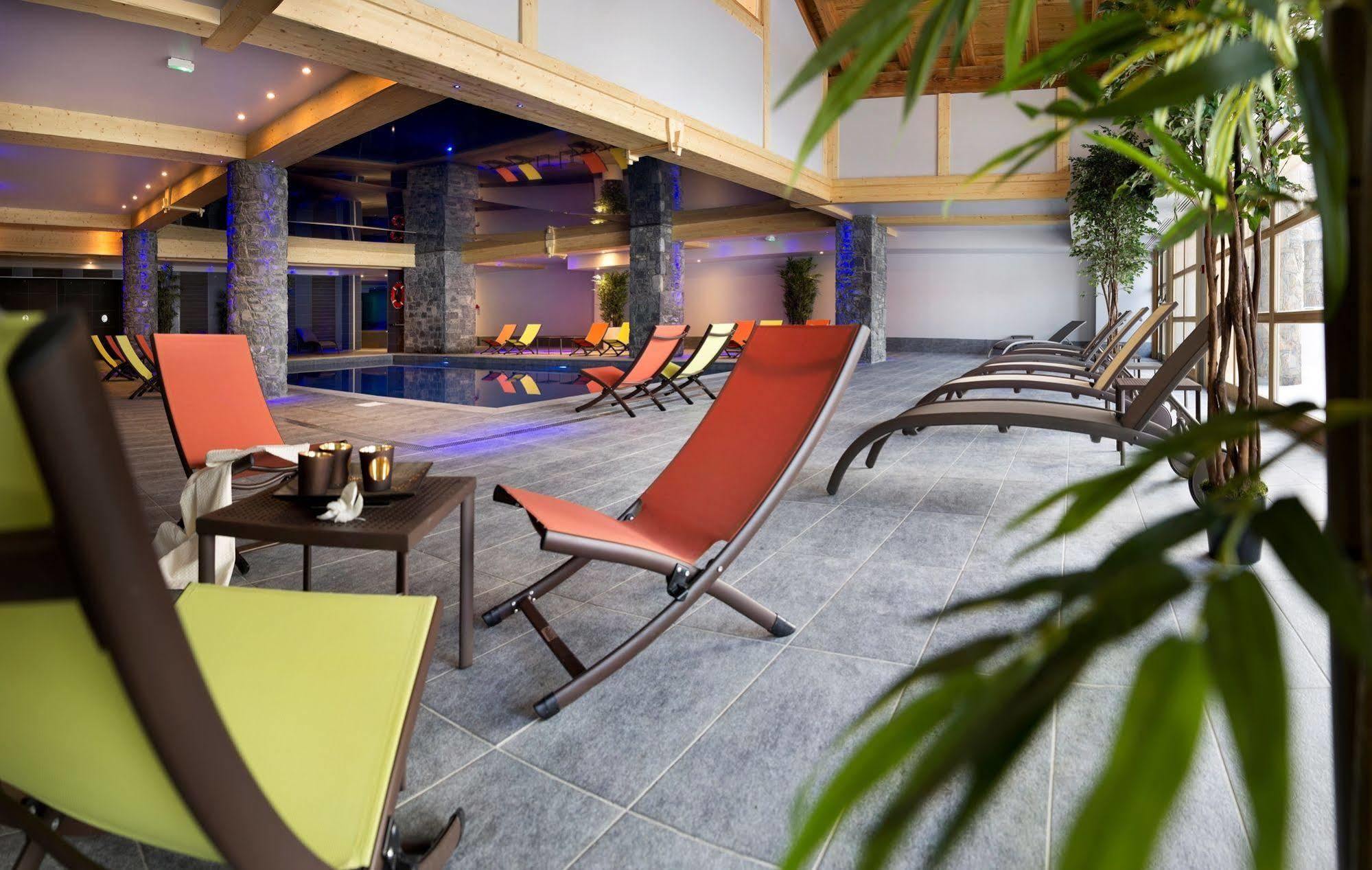 Cgh Residences & Spas Le Cristal De L'Alpe Alpe d'Huez Buitenkant foto