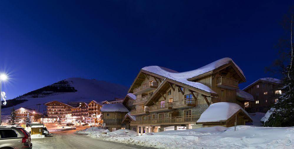 Cgh Residences & Spas Le Cristal De L'Alpe Alpe d'Huez Buitenkant foto